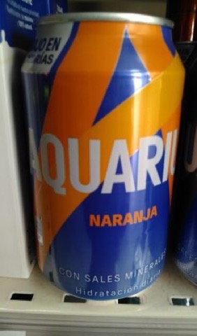 Aquarius limón / naranja