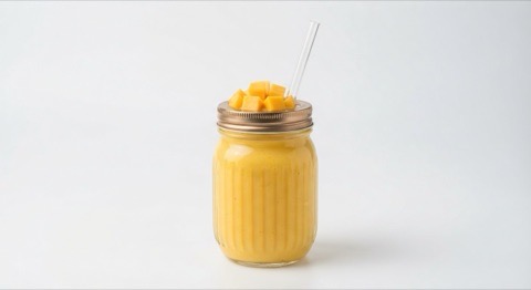 Mango, piña y manzana