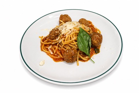 Spaghetti con polpette